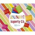 Koperty kolorowe KC6 162x114 100 szt. Ogólne zest. 468 Kolor - Mix, Unicolour