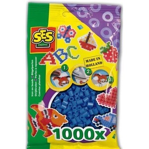 Koraliki do prasowanek - ciemny niebieski