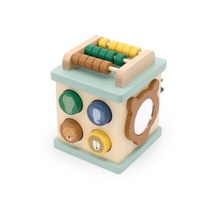 Kostka aktywności drewniana