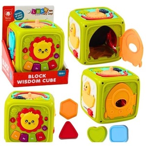 Kostka interaktywna dla malucha lew