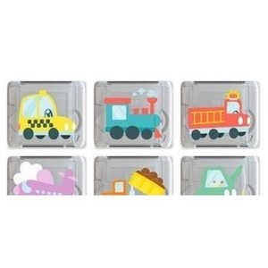 Kostki sensoryczne świecące w wodzie 6szt