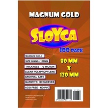Koszulki Magnum Gold 80x120mm (100szt) SLOYCA