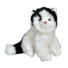 Kot biało czarny 23cm