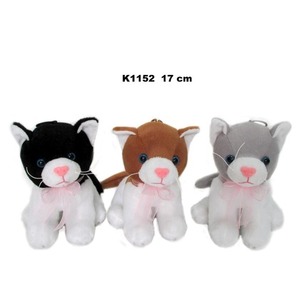 Kot z głosem 17cm MIX