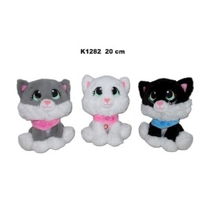 Kot z głosem 20cm MIX