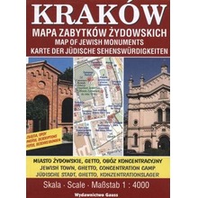 Kraków. Mapa zabytków żydowskich 1:4000