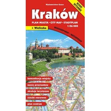 Kraków. Plan miasta 1:26000 wodoodporny wyd. 18
