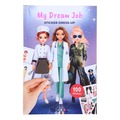 Kreatywna książeczka z naklejkami Sticker Dress Up My Dream Job A002647