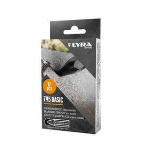 Kredka lubryka woskowa Economy 795 czarna (12szt)