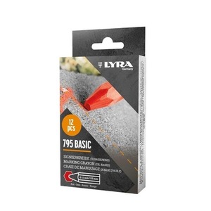 Kredka lubryka woskowa Economy 795 czerw (12szt)