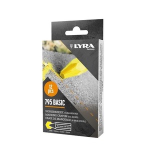 Kredka lubryka woskowa Economy 795 żółta (12szt)