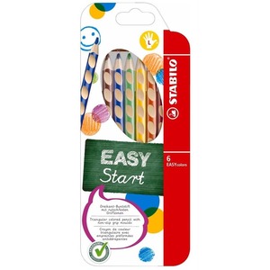 Kredki Easycolors dla leworęcznych 6 kol. STABILO