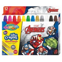 Kredki żelowe wykręcane Avengers Colorino Kids 12 kolorów