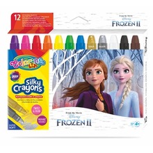 Kredki żelowe wykręcane Frozen Colorino Kids 12 kolorów