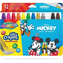 Kredki żelowe wykręcane Mickey Colorino Kids 12 kolorów
