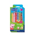 Kredki Noris junior Peppa jumbo 3w1 6kol STAEDTLER
