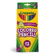 Kredki ołówkowe 12 kolorów CRAYOLA