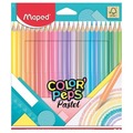 Kredki ołówkowe Colorpeps pastel 24kol MAPED