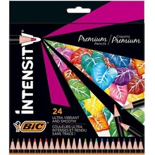 Kredki ołówkowe Intensity Premium 24 kolory BIC