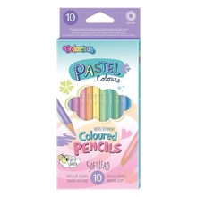 Kredki ołówkowe okrągłe Colorino Kids pastel 10 kolorów
