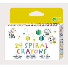 Kredki spiralne - 24 kolorów
