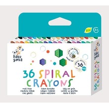 Kredki spiralne - 36 kolorów
