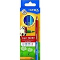Kredki Super Ferby Duo 6 kolorów LYRA