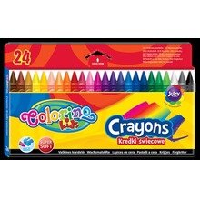 Kredki świecowe Colorino Kids 24 kolory