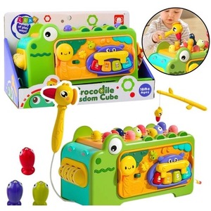 Krokodyl Kostka edukacyjna dźwięki