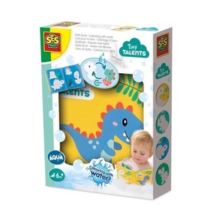 Książeczka do kąpieli z wodnymi dinozaurami