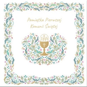 Książeczka KWD Pamiątka Komunijna. IHS