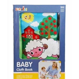 Książeczka materiałowa Zwierzęta i krajobrazy