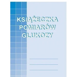 Książeczka pomiarów glukozy M-915-5