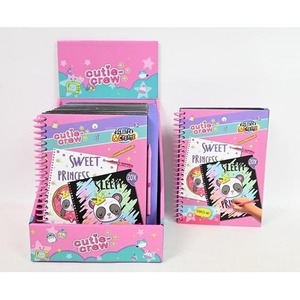 Książeczka ScratchBook z grafikami CUTIE CREW