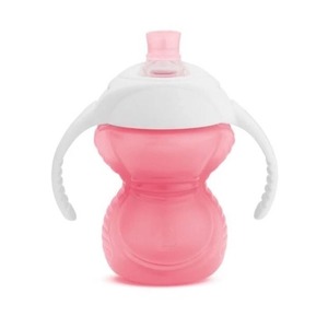 Kubek treningowy z ustnikiem odpornym na gryzienie Munchkin 237ml różowy