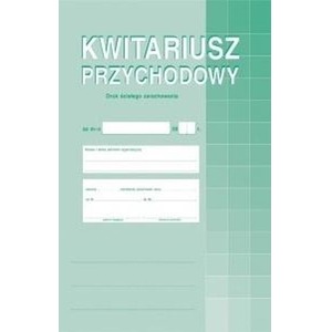 Kwitariusz przychodowy 400-1