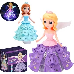 Lalka księżniczka wiruje światło i dźwięk MIX