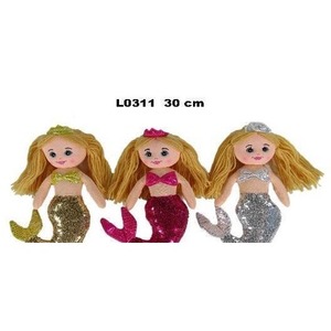 Lalka Syrenka 30cm MIX
