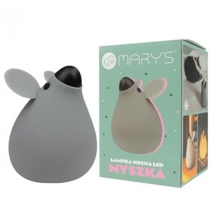 Lampka nocna LED Myszka szara