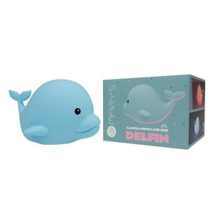 Lampka nocna LED RGB delfin