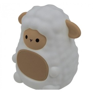 Lampka nocna LED RGB Owieczka z budzikiem