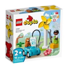 Lego DUPLO 10985 Turbina wiatrowa i samochód el...