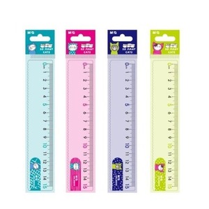 Linijka plastikowa 15cm So Many Cats mix M&G