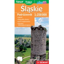 Śląskie Podróżownik Mapa turystyczna 1:250 000