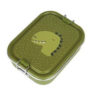 Lunch box stalowy mały Dinozaur