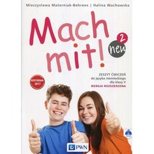 Mach mit! neu 2 Materiały ćwiczeniowe do języka niemieckiego dla klasy V Szkoła podstawowa