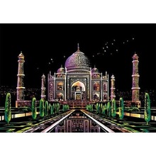 Magiczna Zdrapka - Taj Mahal 40,5x28,5cm