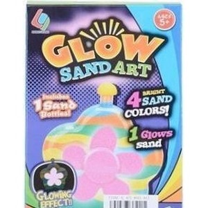 Magiczny piasek świecący w ciemnościach