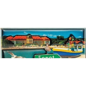 Magnes I love Poland Sopot ILP-MAG-C-SOP-01