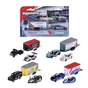 Majorette Racing Deluxe przyczepy mix